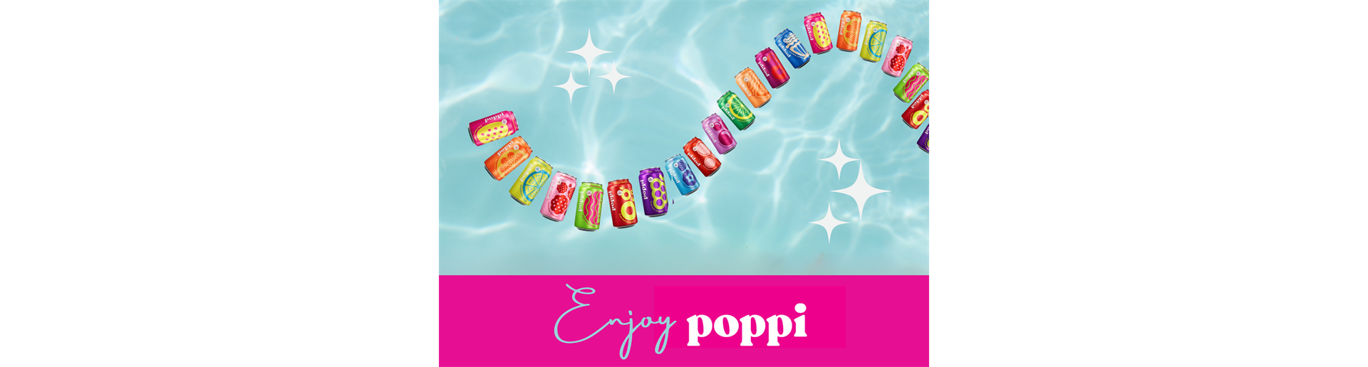 Enjoy FREE poppi soda Friday & Saturday!