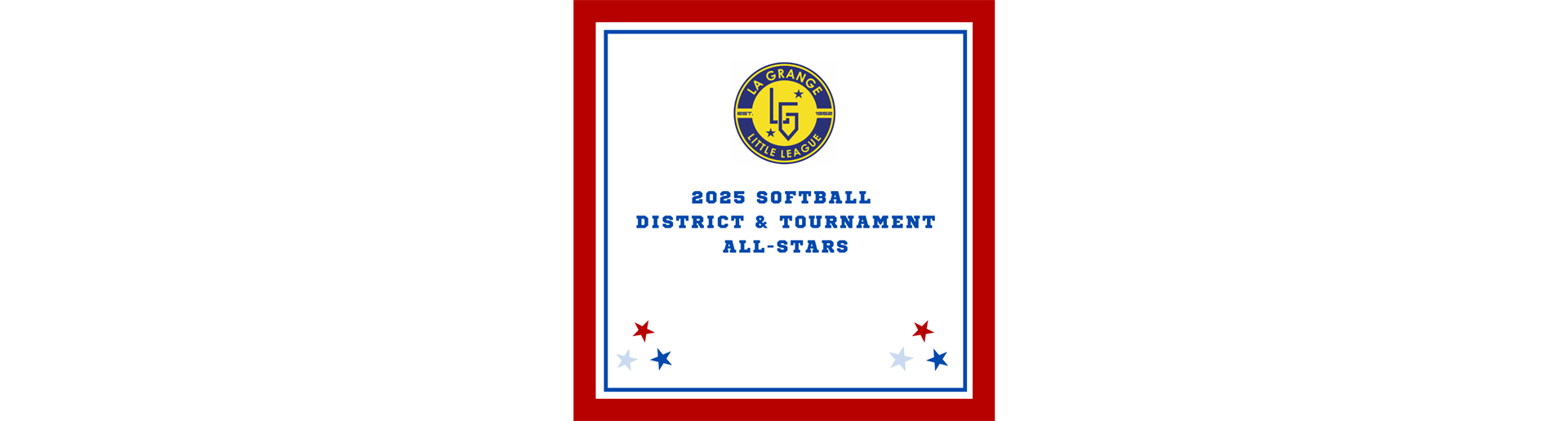 2025 Softball All Stars!