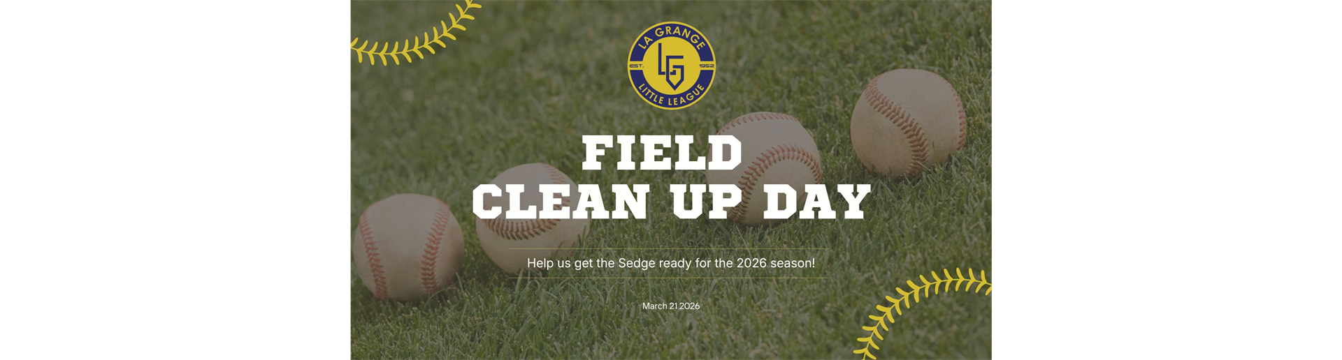 2026 Field Clean Up Day