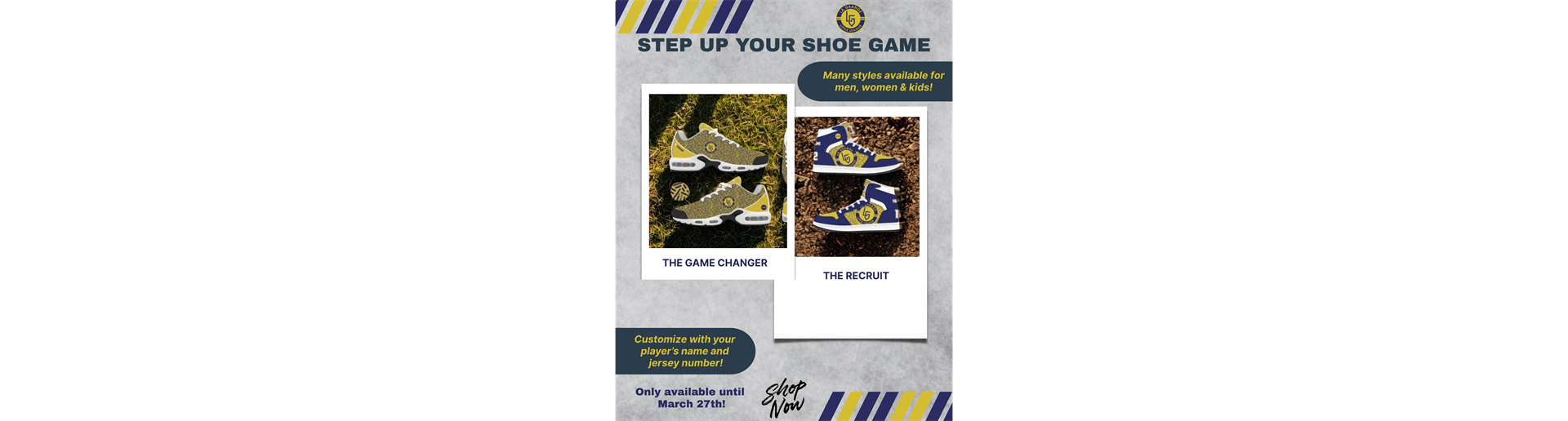 All New LGLL Footwear Shop!